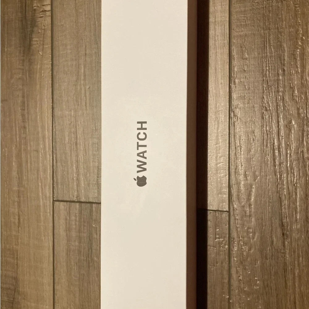 Apple Watch SE Space Gray Aluminum Midnight Sport Band 40 mm box instructions